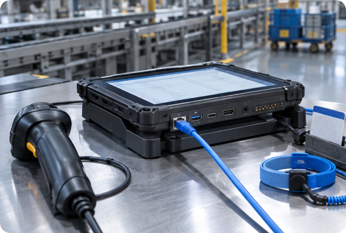 HTNJ10C-gallery-bench-docked-rj45 HTNJ10C-gallery-bench-docked-rj45
