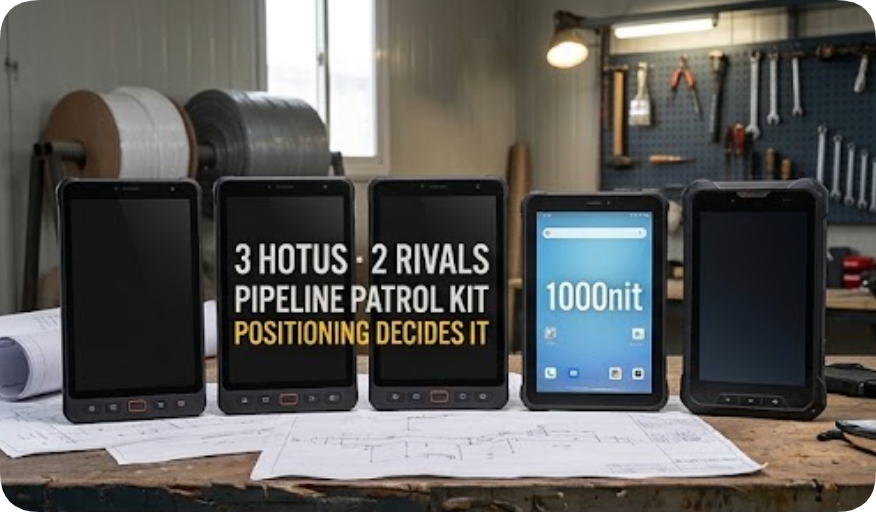 Three Hotus units and two pipeline rivals hotus oil_pipeline vs yanbo sinsmart 1