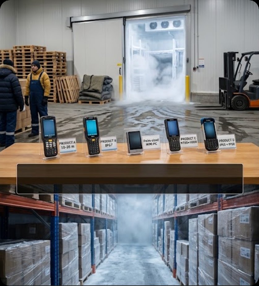 Five devices, one door, and a minus twenty degree aisle hotus cold_storage vs unitech zebra 1