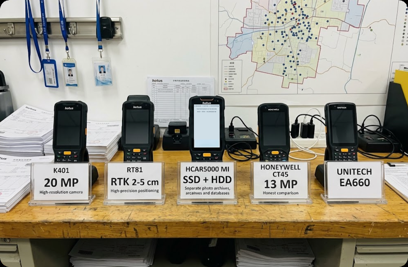 Five devices, one record, and the photograph that has to hold up hotus utility_meter vs honeywell unitech 1