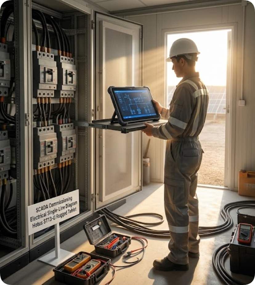 ST13U solar_farm_inverter_commissioning