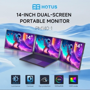 Tri-Fold Portable Monitor PM140-1