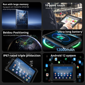 HOTUS HTNJ10B 10.1-inch Rugged Windows Tablet